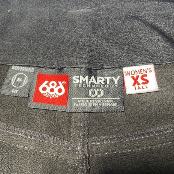 686 SMARTY TECHNOLOGY PANTS SZ XS Tall AA3 - Picture 6 of 8